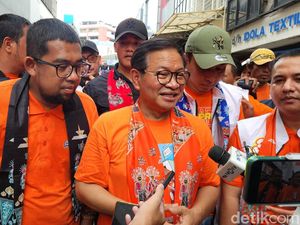 Didampingi Anak Haji Lulung, Pramono Yakin Menang di Tanah Abang