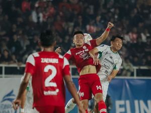 Nicolao Cardoso Bawa PSS Sleman Ungguli Persis 1-0 di Babak Pertama