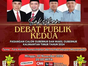 Debat Kedua Pilgub Kaltim Dimulai