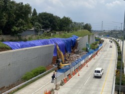 Dugaan Biang Kerok Tanggul Tol Cinere-Serpong Jebol