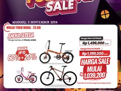 Ada Transmart Full Day Sale, Beli Sepeda Dapat Diskon Gede