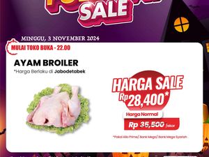 Daging Ayam Broiler di Transmart Full Day Sale Cuma Rp 28 Ribuan