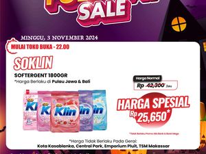 Beli Detergen di Transmart Full Day Sale Diobral Murah Cuma Rp 25 Ribuan