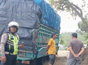 Poros Maros-Bone Macet Imbas Truk Mogok, Pengendara Diimbau Cari Jalur Lain Poros Maros-Bone Macet Imbas Truk Mogok, Pengendara Diimbau Cari Jalur Lain