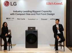 LG Luncurkan Mesin Cuci Canggih Pakai AI, Bisa Deteksi Kotoran