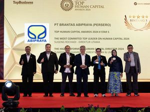 Brantas Abipraya Raih 3 Penghargaan di Ajang Top Human Capital Awards 2024