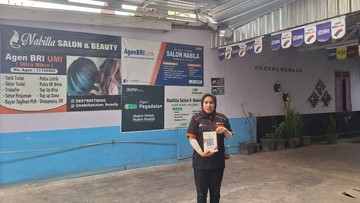 Usaha Salon di Kediri Ini Makin Cuan Sejak Gabung Jadi AgenBRILink