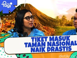 Tiket Masuk Taman Nasional Naik Drastis