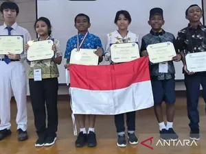Siswa SD-SMP RI Juara Lomba Coding Internasional di Korea, Kuasai Matematika Level SMA