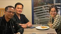 Gaya Farhat Abbas Saat Makan Nasi Tempong hingga Bubur Pontianak