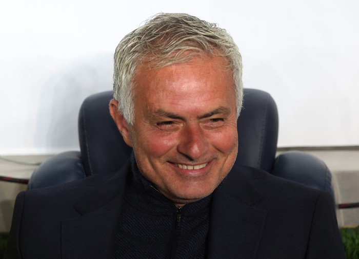 Jose Mourinho Soccer Football - Europa League - Fenerbahce v Manchester United - Sukru Saracoglu Stadium, Istanbul, Turkey - October 24, 2024 Fenerbahce coach Jose Mourinho before the match REUTERS/Murad Sezer