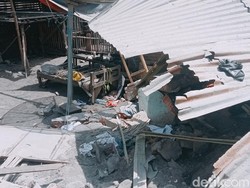 Desa Hokeng Terdampak Paling Parah Letusan Gunung Lewotobi