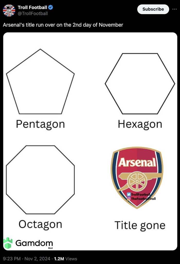 Meme Arsenal