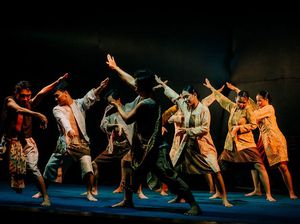 Urang Laut di Pertunjukan AMENG dan Pagelaran Tari Belitung 2024