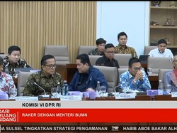 Video Momen Erick Thohir Tinggalkan Rapat Komisi VI DPR