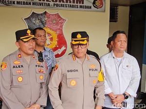 Lempar Helm-Sajam ke Polisi Saat Ditangkap, Begal Sadis di Medan Ditembak