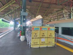 KAI Lakukan Perawatan & Perbaikan Eskalator Stasiun Gambir