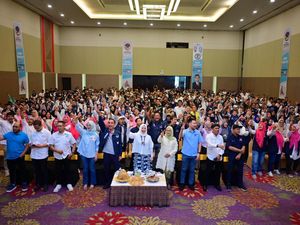 Relawan Spartan Anak Rakyat Deklarasi Dukung ASS-Fatma di Pilgub Sulsel