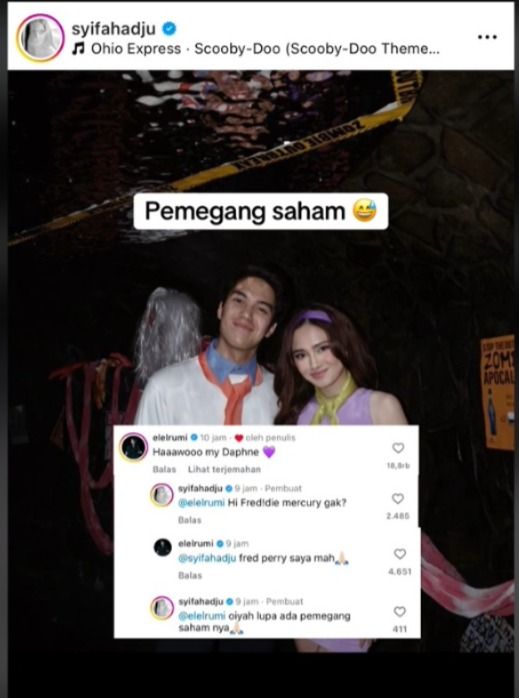 Syifa Hadju dan El Rumi