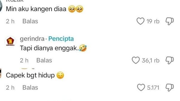 Kumpulan Balasan Admin Gerindra yang Bikin Ngakak