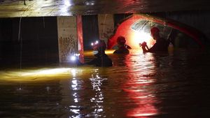 Basement di Valencia Jadi Lautan Akibat Banjir Bandang