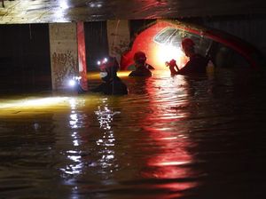 Basement di Valencia Jadi Lautan Akibat Banjir Bandang
