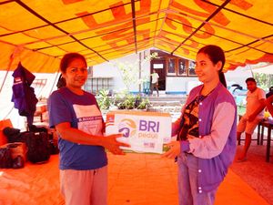 BRI Gerak Cepat Salurkan Bantuan untuk Korban Erupsi Gunung Lewotobi