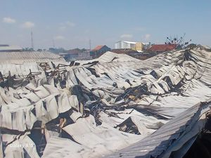 Ratusan Los-Kios Pasar Gubug Grobogan Ludes Terbakar, Kerugian Ditaksir Rp 47 M