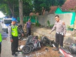 Adu Banteng Aerox Vs Revo di Secang Magelang, 1 Orang Tewas
