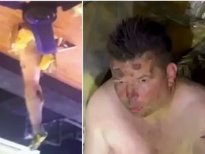 Turis Jatuh Tergantung dari Balkon Hotel, Tubuh Berselimut Tahi