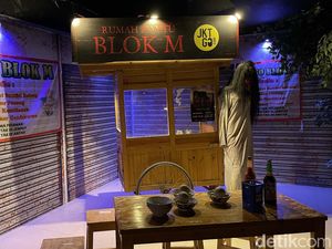 Uji Nyali di Rumah Hantu Blok M