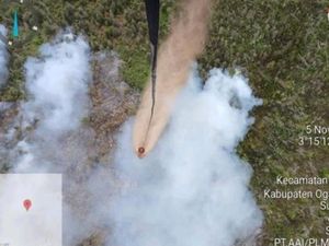 Kembali Terbakar, Pemadaman Karhutla Terkendala Cuaca Buruk