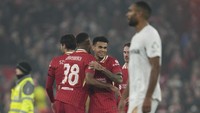 Liverpool sementara puncaki Klasemen Liga Champions dengan 12 poin dari empat laga. Perolehan poin yang sempurna! (AP)