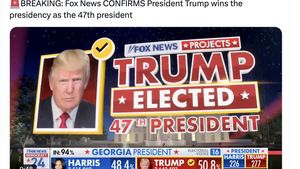 Donald Trump Menang Sudah Ramai Disuarakan Netizen