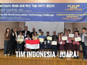 Siswi SD dari Banyuwangi Sabet Emas di Ajang Kompetisi Coding Korea Selatan Siswi SD dari Banyuwangi Sabet Emas di Ajang Kompetisi Coding Korea Selatan