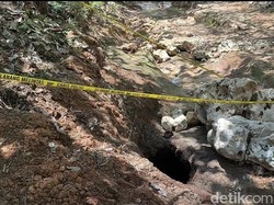 Fakta Terkini Lubang Misterius Sungai Kaliasat karena Pelarutan Batu Kapur