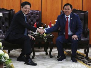 Momen PM Singapura Temui Ketua DPD RI Momen PM Singapura Temui Ketua DPD RI