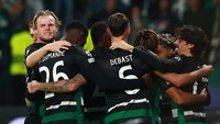 Laga tuntas 4-1 untuk kemenangan Sporting CP.