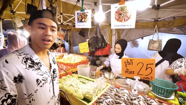 Tanboy Kun Kulineran Halal di Bangkok, Kunjungi Pasar Malam Ini