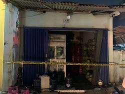 Kebakaran Kios di Cilodong Depok, 4 Orang Luka Bakar