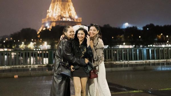 8 Foto Kejutan Bridal Shower Febby Rastanty dari Bestie, Digelar di Paris