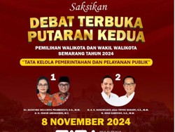 Jadwal Debat Kedua Pilwalkot Semarang 2024, Ini Tema-Jam Tayangnya