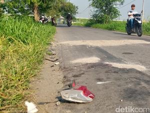 Adu Banteng Motor di Jalanan Sepi Klaten, 1 Tewas Adu Banteng Motor di Jalanan Sepi Klaten, 1 Tewas