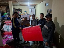 Kemensos Salurkan Bantuan Logistik ke Penyintas Banjir Bandang Sukabumi