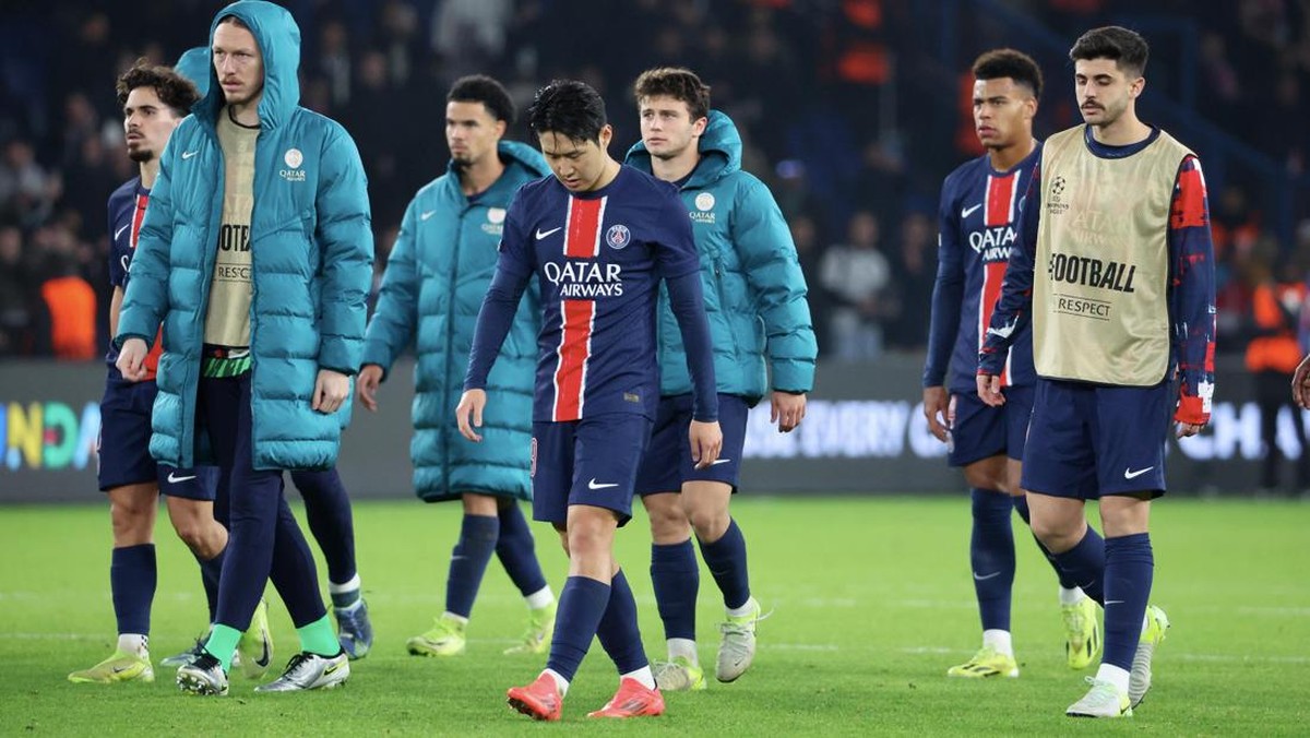 Paris Saint-Germain kalah dari Atletico Madrid. (Foto: Getty Images/Xavier Laine)