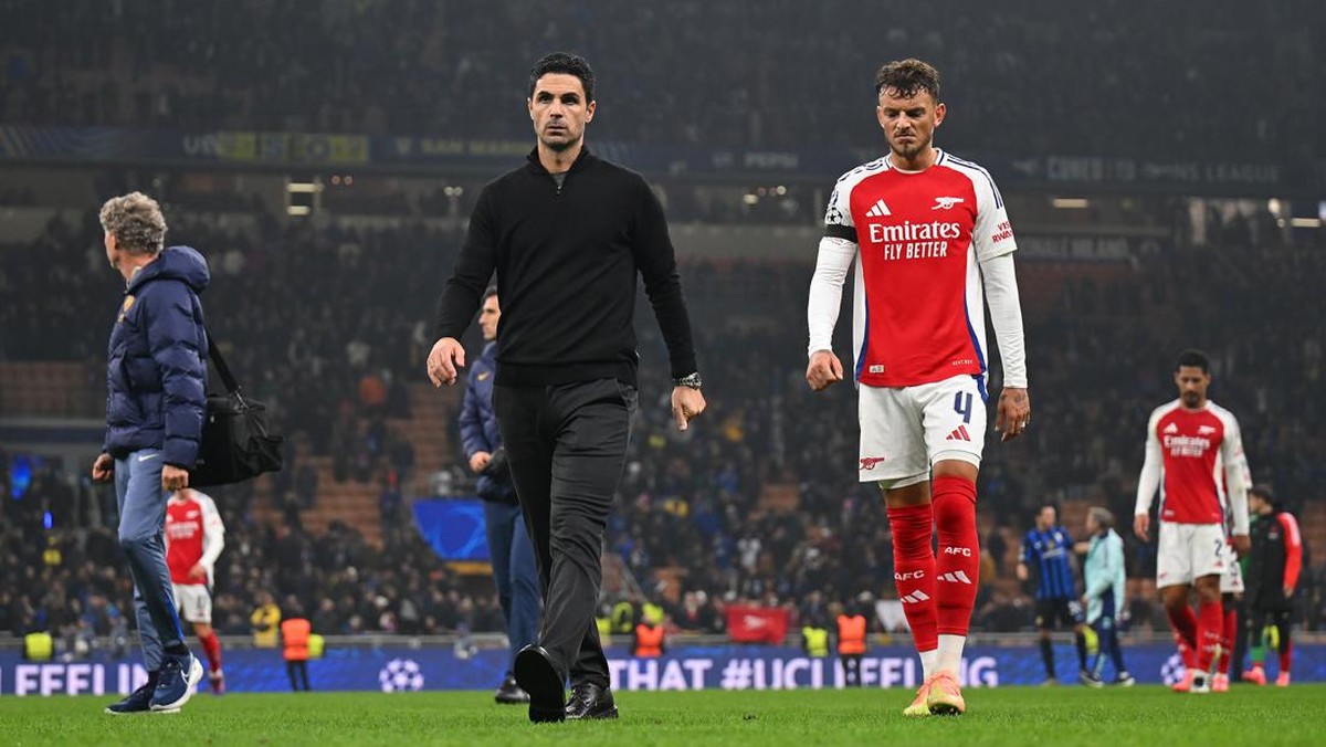 Arsenal mejan di away day Liga Champions. (Foto: UEFA via Getty Images/Michael Regan - UEFA)