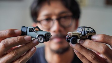 Miniatur Mobil Jip Made in Lumajang Tembus Pasar Eropa, Ini Potretnya