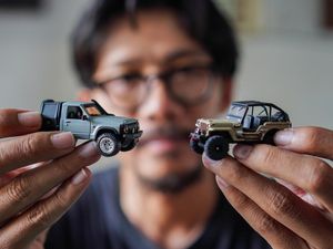 Miniatur Mobil Jip Made in Lumajang Tembus Pasar Eropa, Ini Potretnya