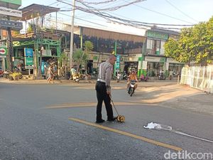 Ditabrak Motor Saat Menyeberang, Lansia di Buleleng Luka Parah