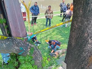 Terungkap, Mayat Berlumur Darah di Taman Pancing Seorang Juru Parkir